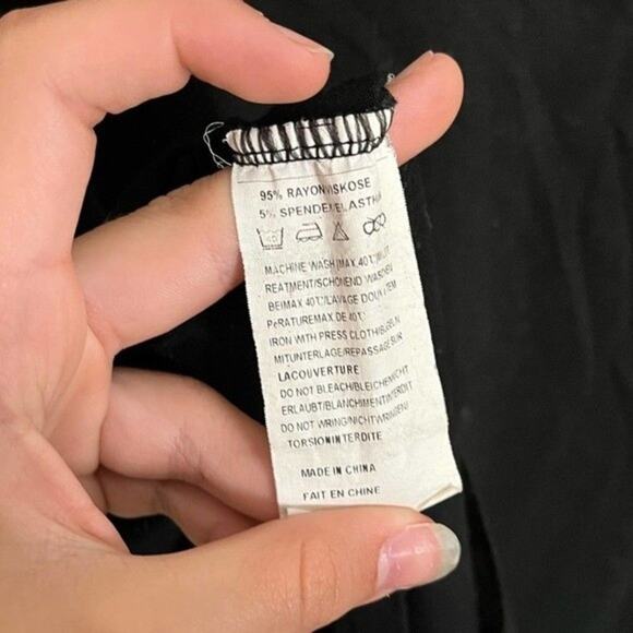 Black Nursing Tank Flowy Size XXL - Picture 5 of 5